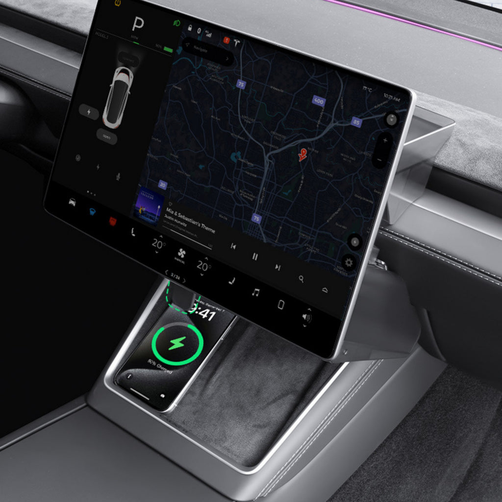 CUTIM Tesla Model 3/Y Under Screen Hidden Storage