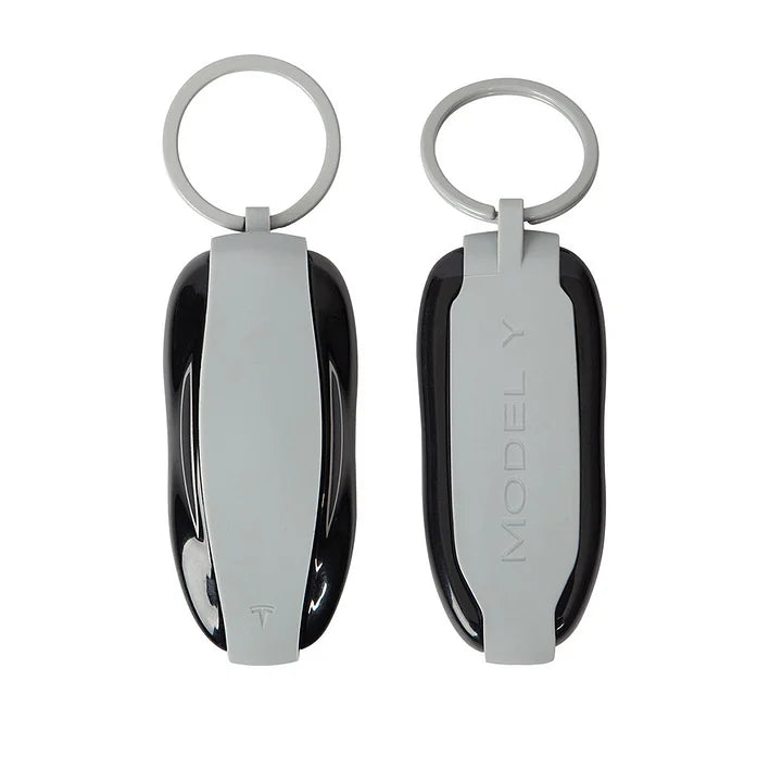 CUTIM Tesla Original Style Key Case, Remote Start Key Chain & Protective Cover
