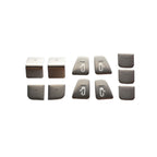 CUTIM Door Button Glass Lifting Patch for Tesla Model 3/Y