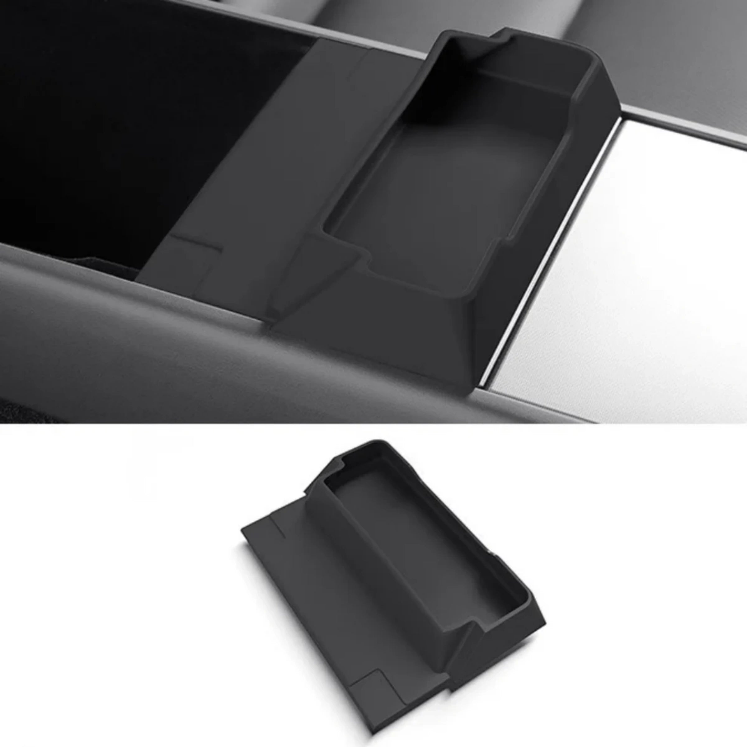 Center Console Glasses Tray for Tesla Model Y Juniper & Model 3 Highland