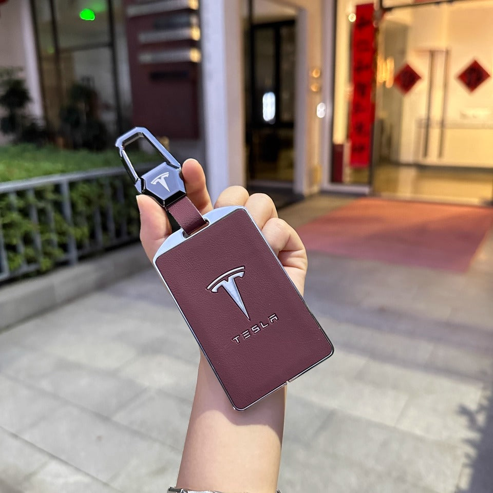 CUTIM Aluminum Full Cover Key Protective Case For Tesla Model 3/Y
