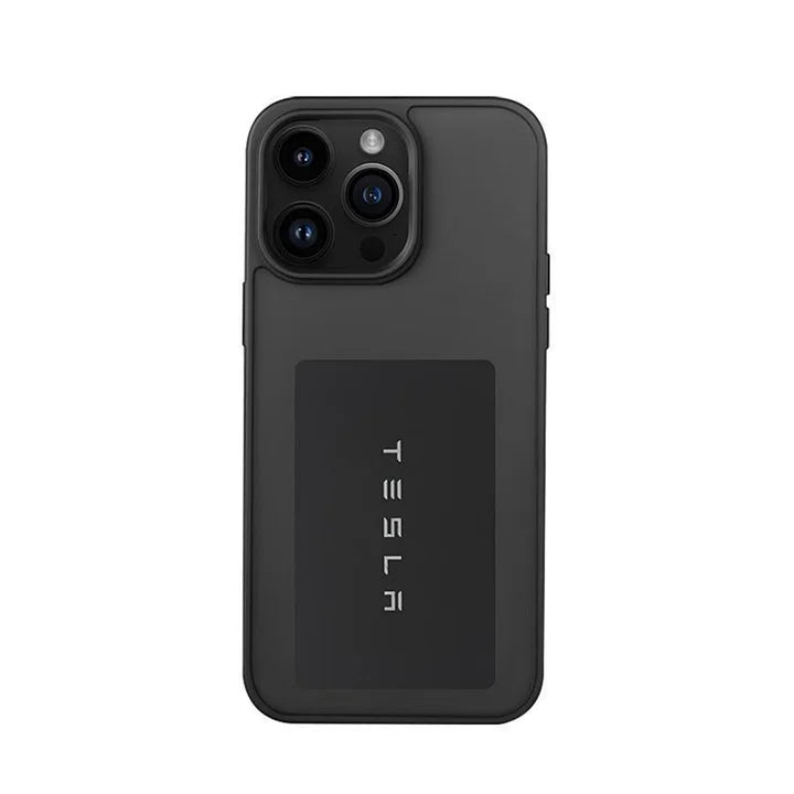 CUTIM Magnetic Compartment iPhone Case for Tesla Drivers