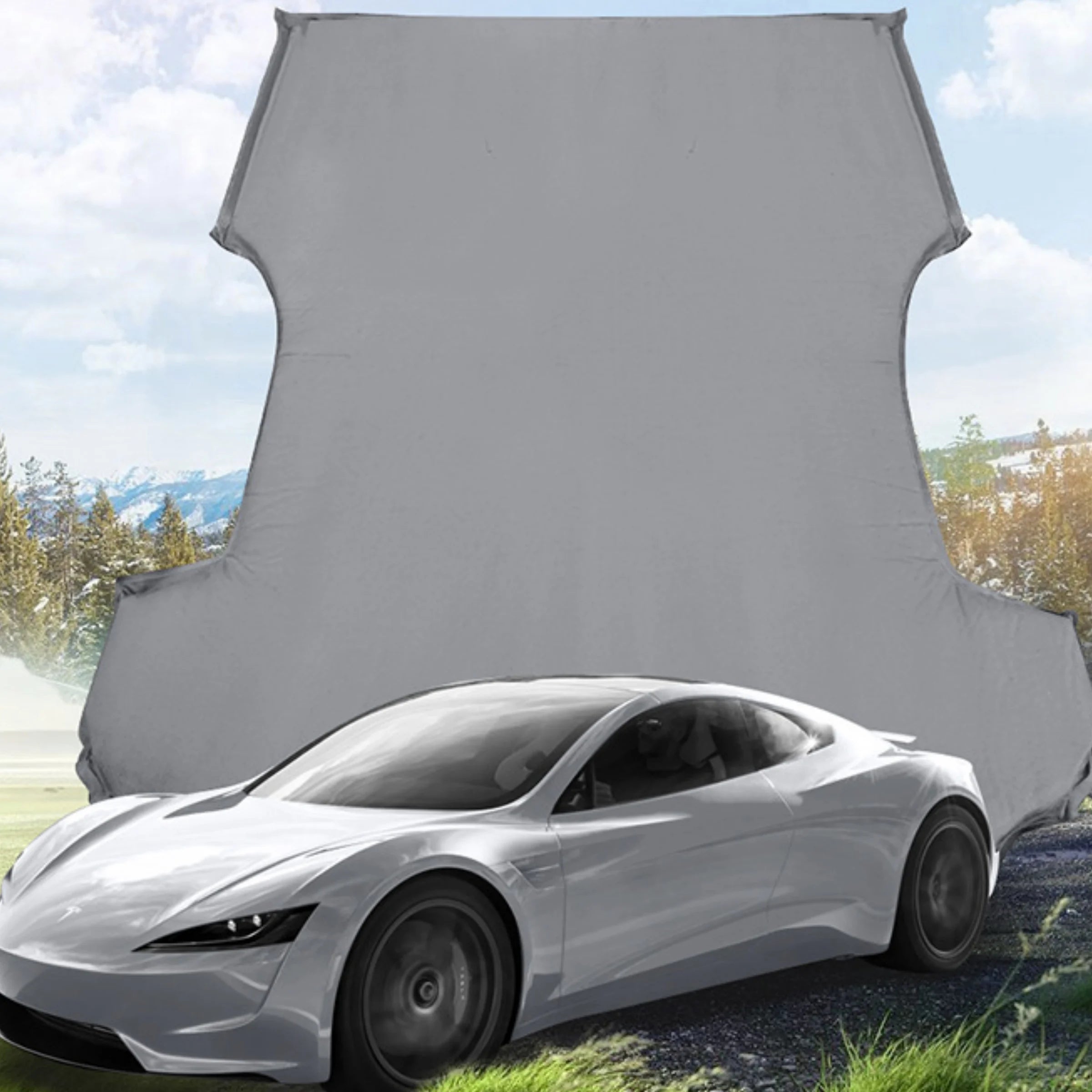 Inflatable Car Air Mattress for Tesla Model Y Juniper