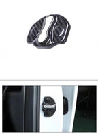 Real Dry Carbon Fiber Door Lock Cover for Tesla Model 3 & Model Y Juniper