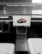 Dry Carbon Fiber Center Console Cover for Tesla Model Y Juniper / Model 3 Highland / Model YL