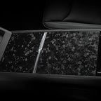 Dry Carbon Fiber Panel Console Wrap for Model Y Juniper / Model 3 Highland