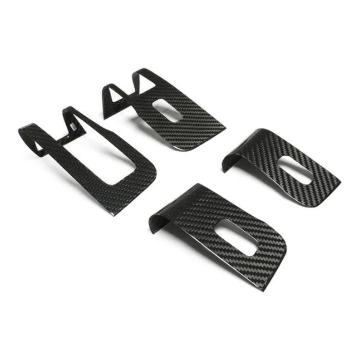 Dry Carbon Fiber Window & Door Switch Covers for Tesla Model Y / Model 3 (Left Hand Drive)