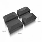 CUTIM 4 Piece Seat Slide Rail Anti Kick Protective Plug Set for Tesla Model 3/ Y