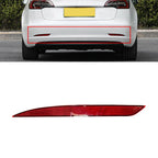 CUTIM Tesla Rear Bumper Reflector & Rear Bumper Light & Rear Fog Light - Replacement Modification Accessory
