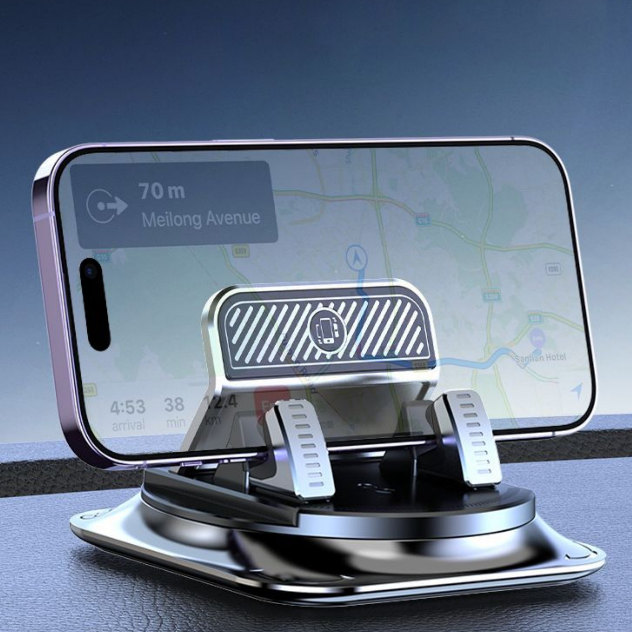 Tesla Dashboard Phone Holder – Adjustable Magnetic Mount For  Model 3 Highland and Model Y Juniper
