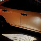 CUTIM Model 3 Highland & New Model Y Angel Wings Rearview Mirror Welcome Light