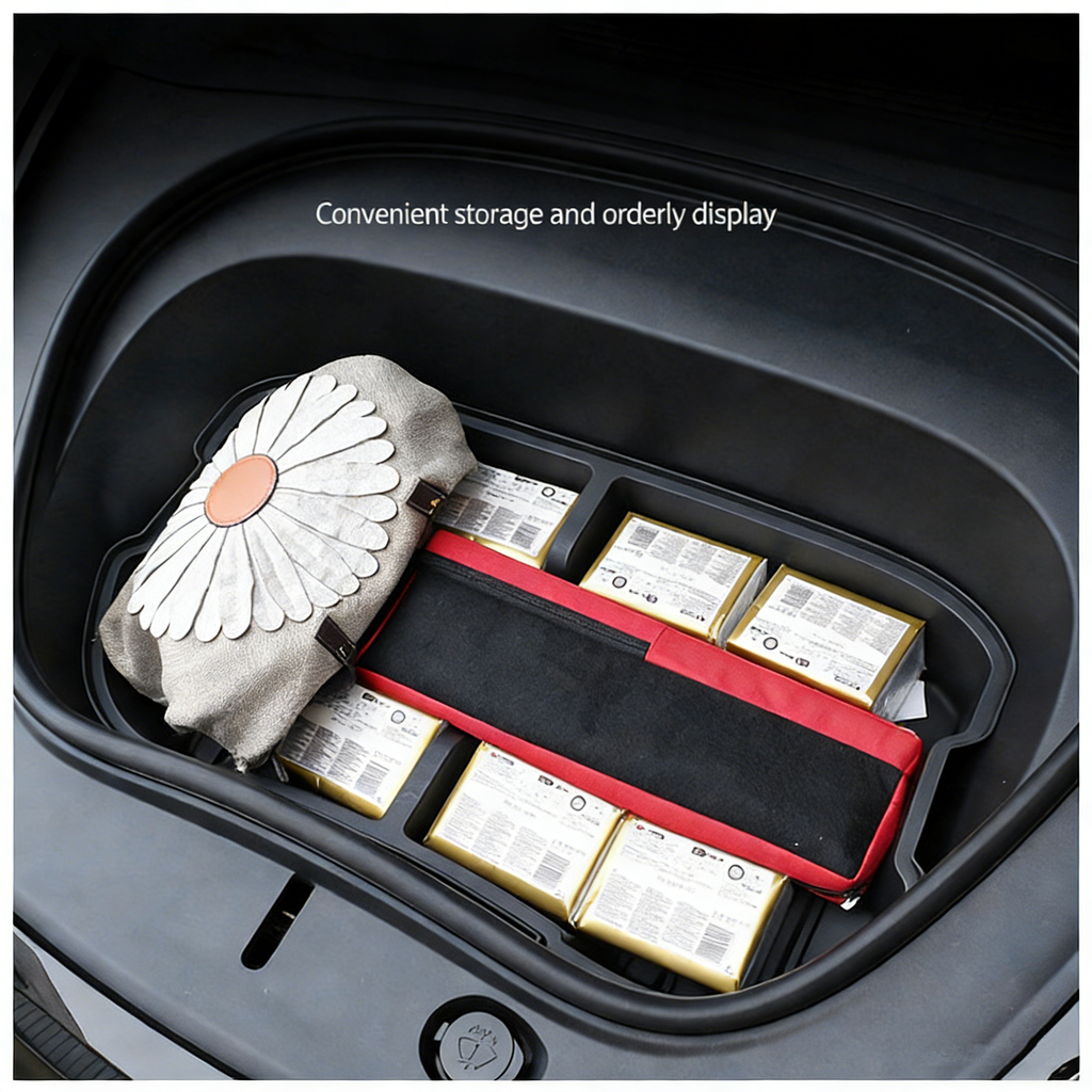CUTIM Front Trunk Frunk Storage Box & Organizer for Tesla Model 3 | CUTIM