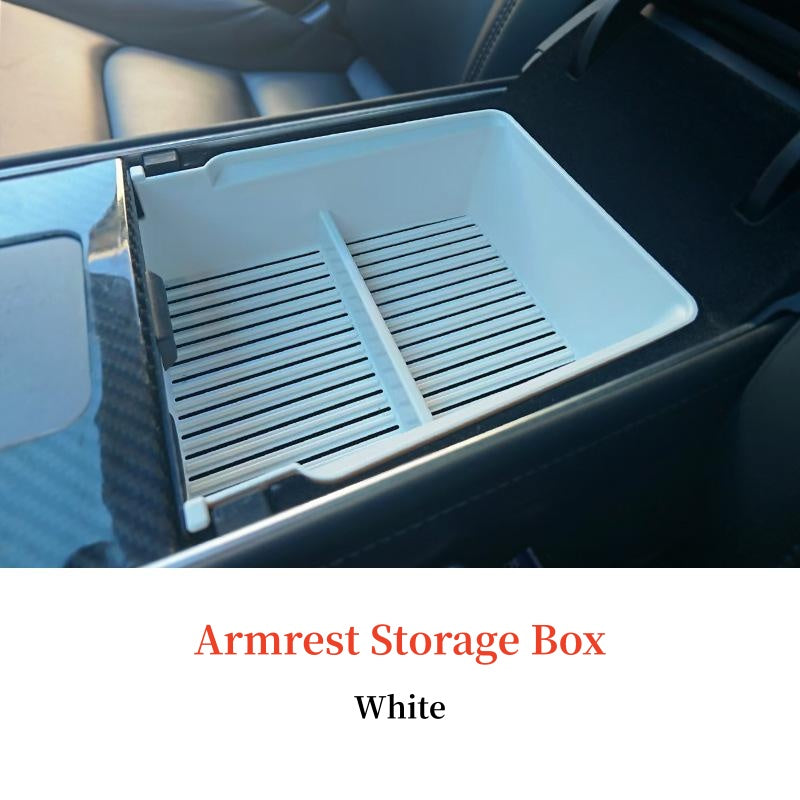 Center Console/Armrest Storage Box for Tesla Model 3
