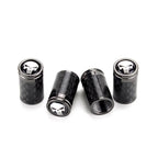 Carbon Fiber Car Wheel Tire Valve Stem Cap for Tesla Model 3/Y/S/X (4PCS)