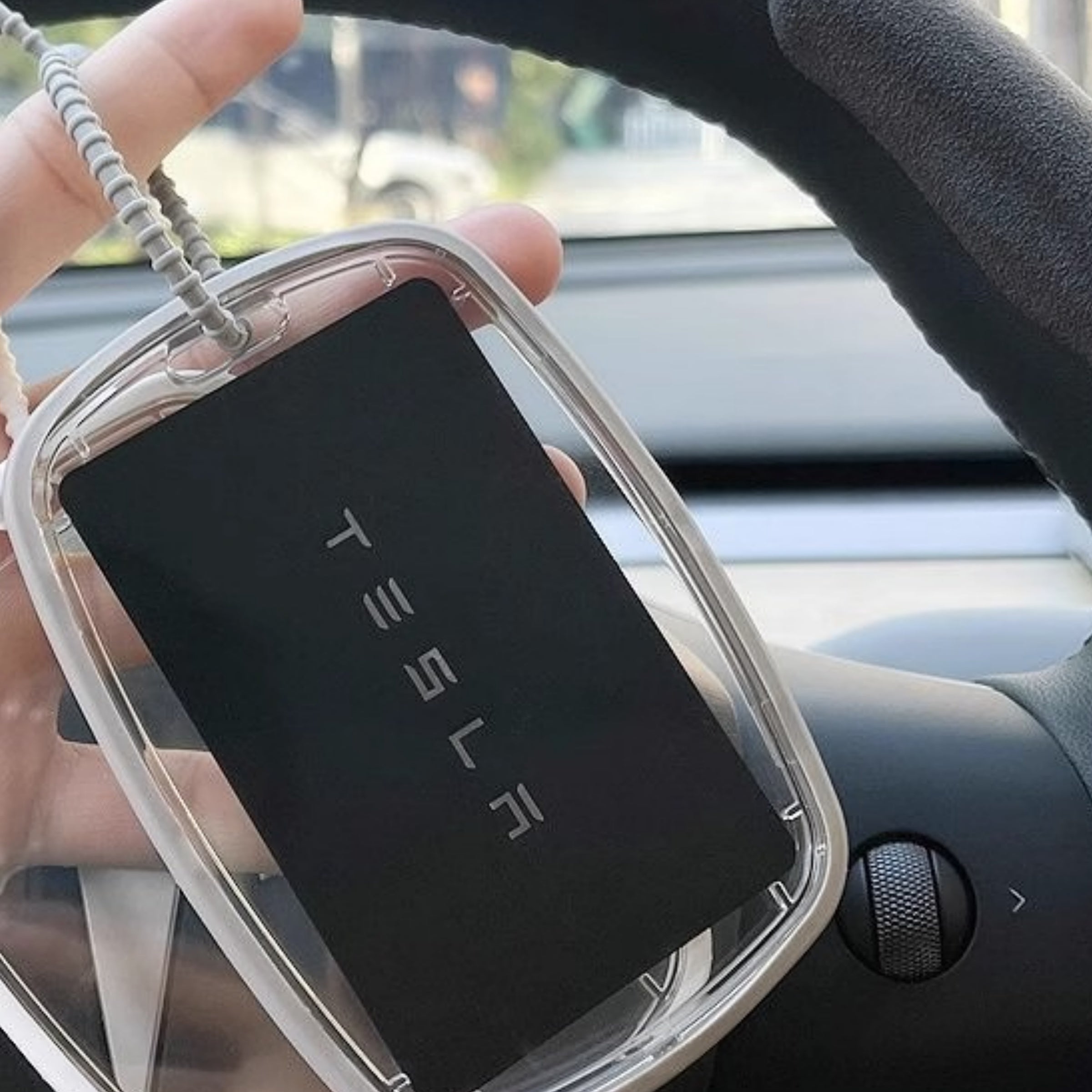 CUTIM Tesla ModelY/3 card key holder case
