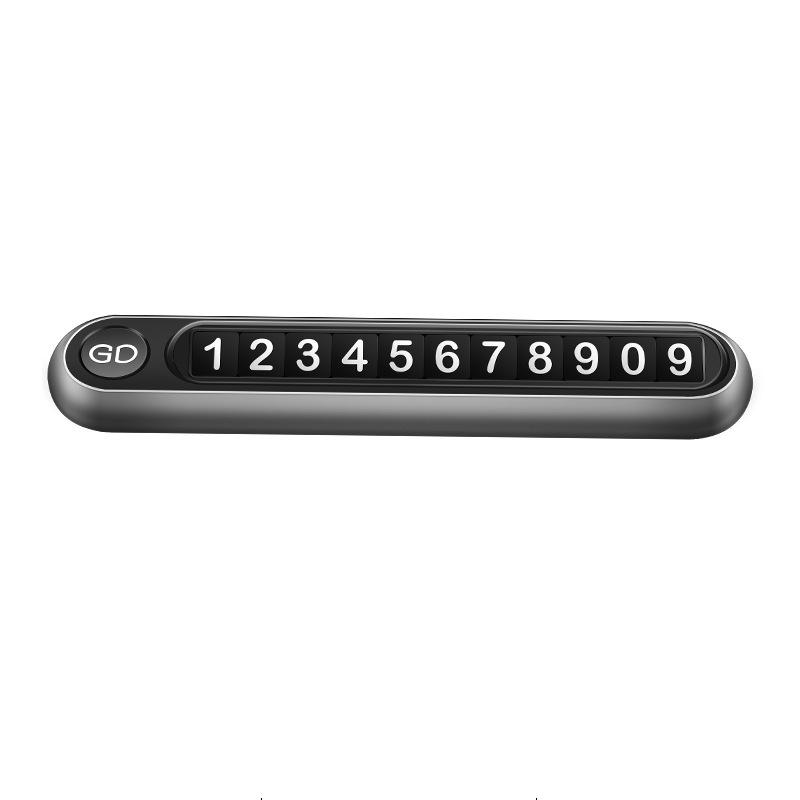 CUTIM Temporary Parking Plate Phone Holder for Tesla Model 3/Y/X/S