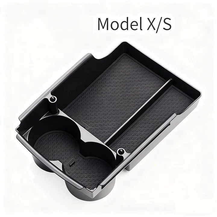 CUTIM Center Console Armrest Storage Box for Tesla Model S/X