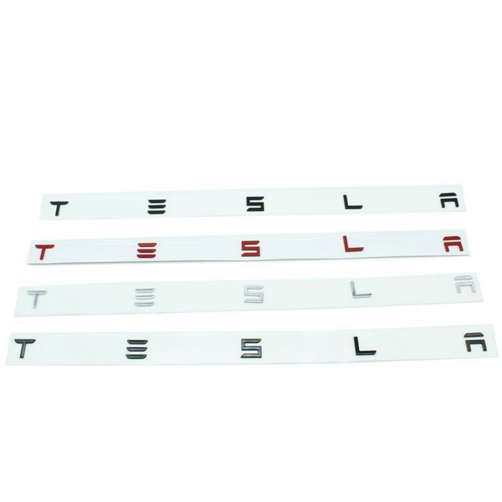 CUTIM Tailgate Lettered Rear Logo Replacement For Tesla Model 3/Y
