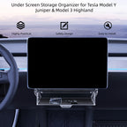 Under Screen Storage Organizer for Model Y Juniper & Model 3 Highland