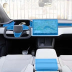 CUTIM Transparent TPU Protective Film for Dashboard and Center Console Screens