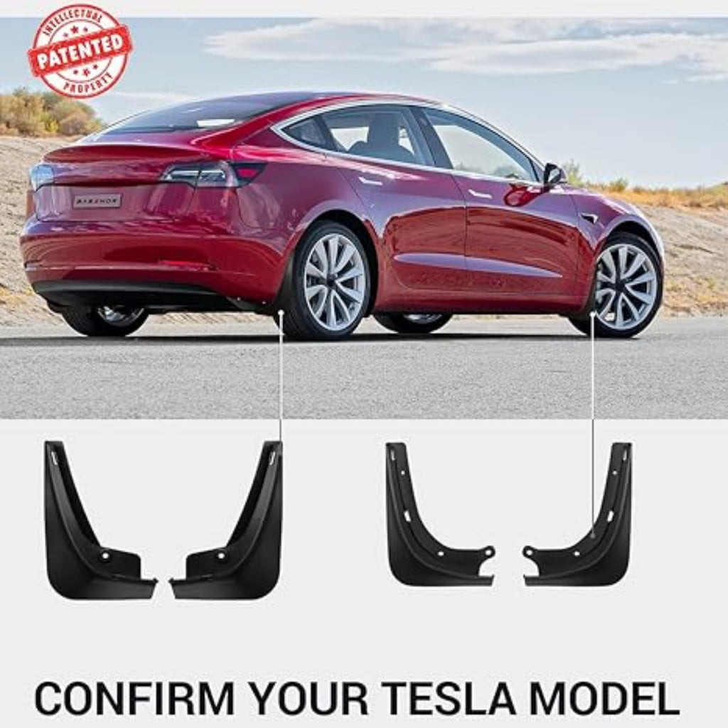 CUTIM Mud Flaps Splash Guards for Tesla