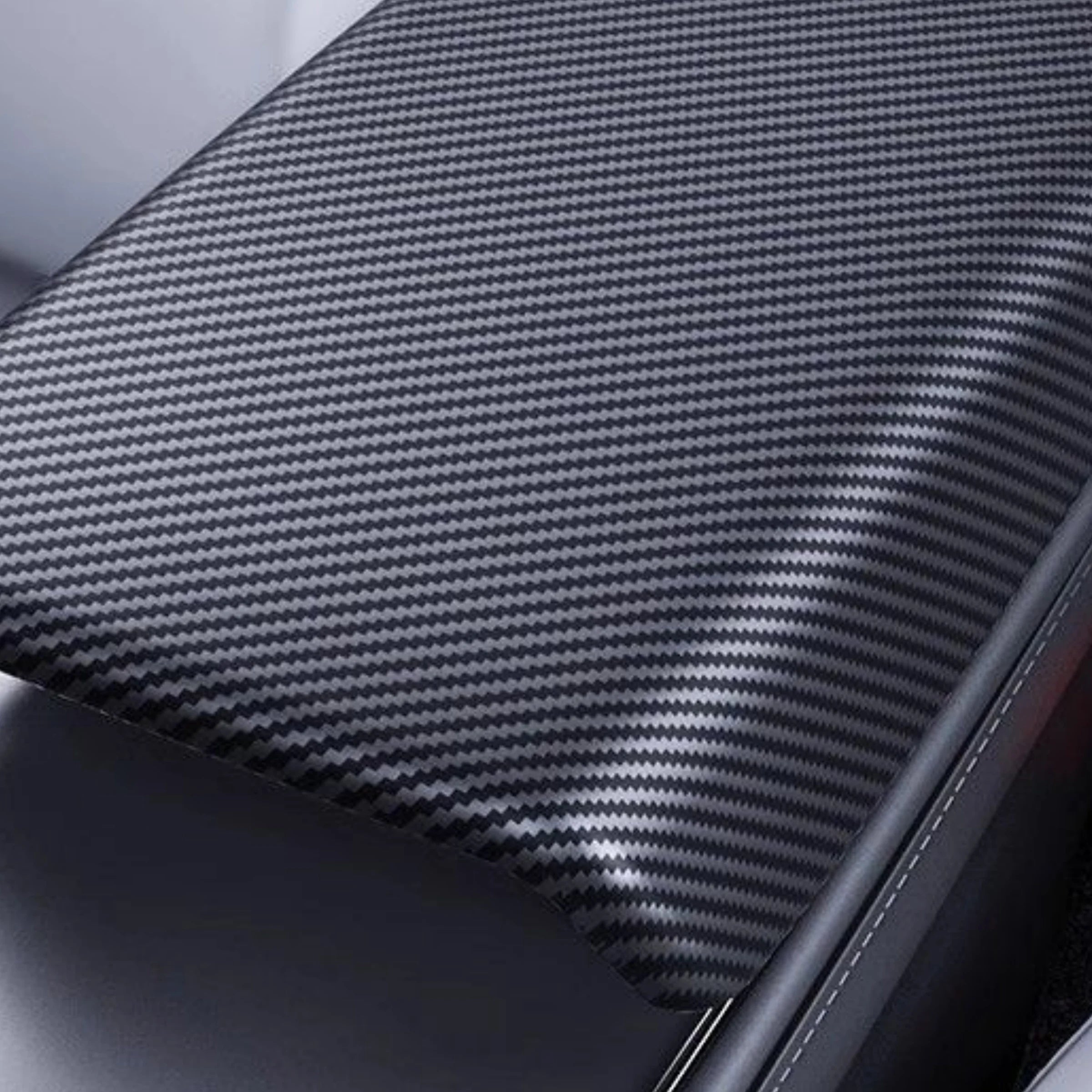 Carbon Fiber Armrest Cover for Tesla Model 3 Highland / Model Y