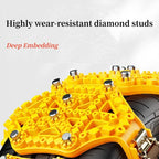 CUTIM Heavy-duty Gear-Type Snow and Mud Emergency Recovery Anti-Slip Chains