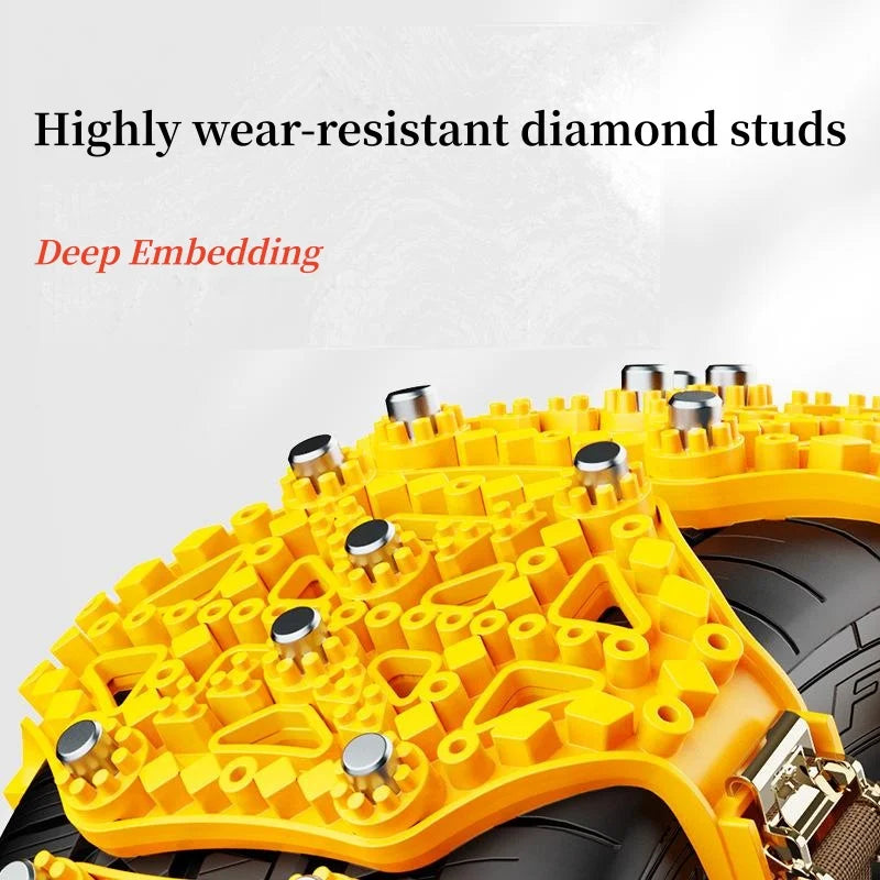 CUTIM Heavy-duty Gear-Type Snow and Mud Emergency Recovery Anti-Slip Chains