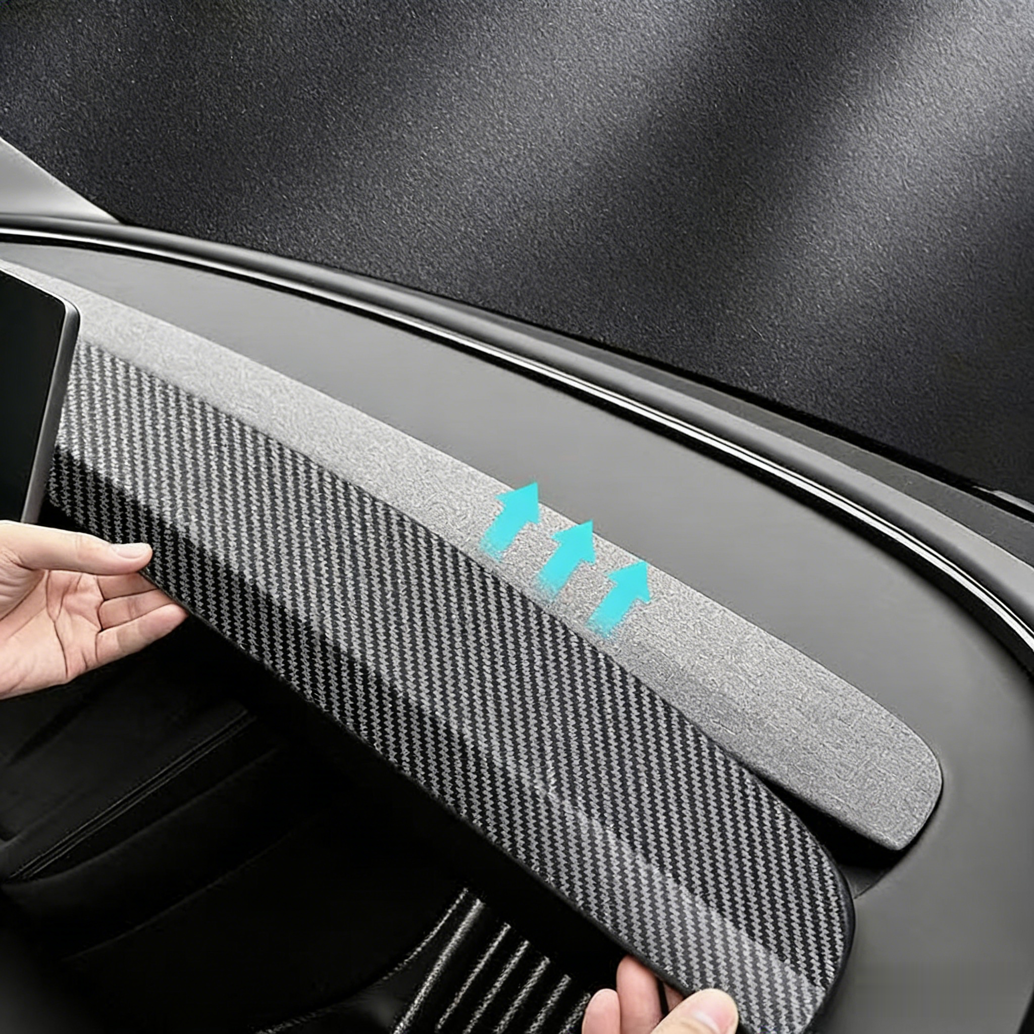 CUTIM Center Console Trim Strip for Model 3/Y