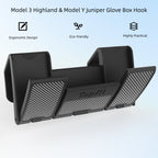 Folding Glove Box Hook for Tesla Model 3 Highland & Model Y Juniper