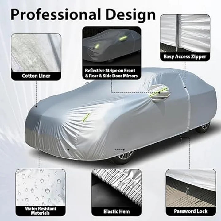 CUTIM All-Weather Car Cover for Tesla Model 3/Y/S