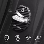 Door Lock Buckle Cover [4 pcs] for Tesla Model 3 & Model Y