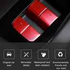CUTIM Door Button Glass Lifting Patch for Tesla Model 3/Y