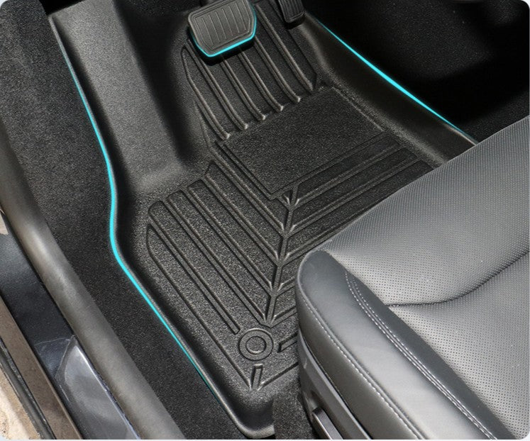 TPE Custom-Fit Floor Mats for 2025 Tesla Refreshed Model Y