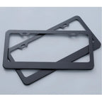 CUTIM Black License Plate Frame for Tesla (2pcs)
