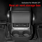 Tesla Model Y & Model 3 Rear Air Vent Cup Holder Organizer