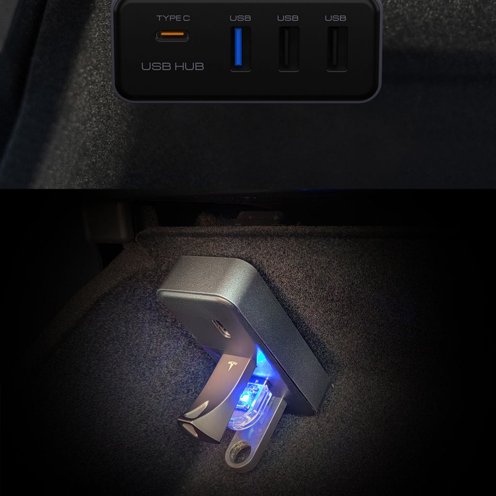 CUTIM USB Glovebox Charging Hub for Model 3 & Model Y