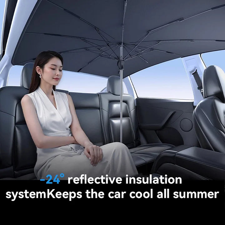 CUTIM Sunroof Sunshade Umbrella for Tesla Model Y