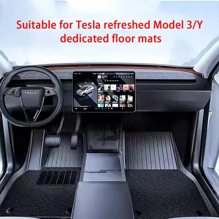 TPE + Menes Double Layer Floor Mats for Tesla Model 3 & Model Y