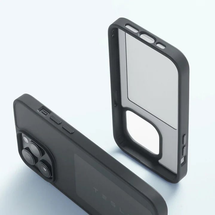 CUTIM Magnetic Compartment iPhone Case for Tesla Drivers