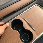 CUTIM Wood Center Console Wrap for Model 3/Y
