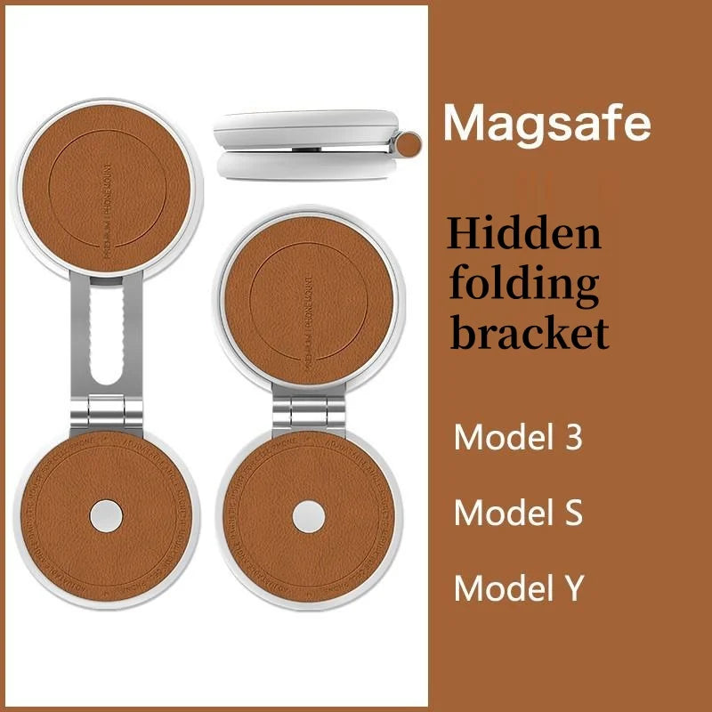 MagSafe Magnetic Phone Car Mount for Tesla Model Y/3/S/X – Secure & Adjustable