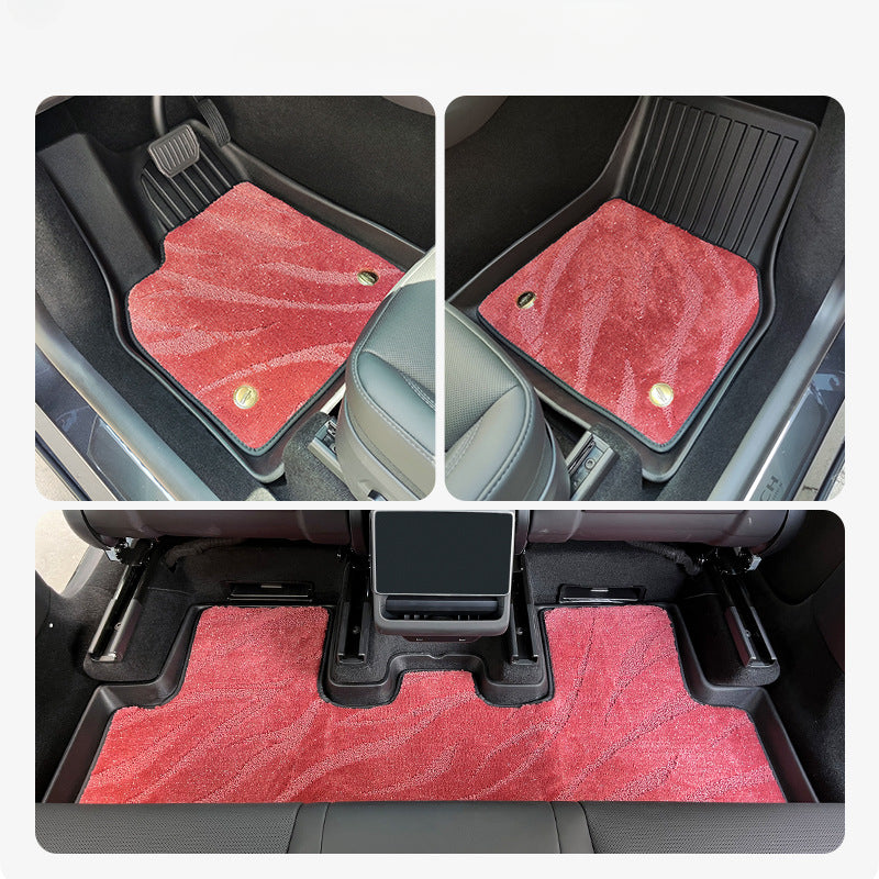 TPE Custom-Fit Floor Mats for 2025 Tesla Refreshed Model Y