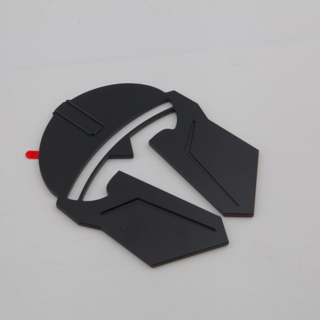 CUTIM Mandalorian Helmet Metal Emblem