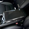 Model Y / 3 Armrest Cover - Dry Carbon Fiber Interior Mods
