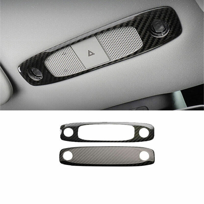 Model 3 / Y Dome Light Cover – Carbon Fiber Interior Mods