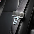 Model 3 / Y Seat Belt Buckle Cover Trim - Carbon Fiber Interior Mods (2PCS)