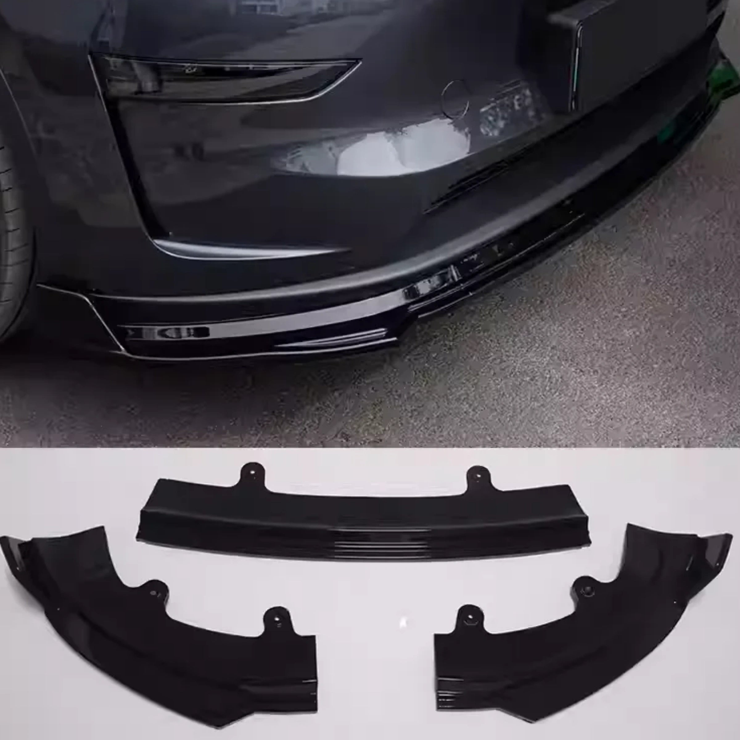 Tesla Model Y Juniper ABS front lip spoiler