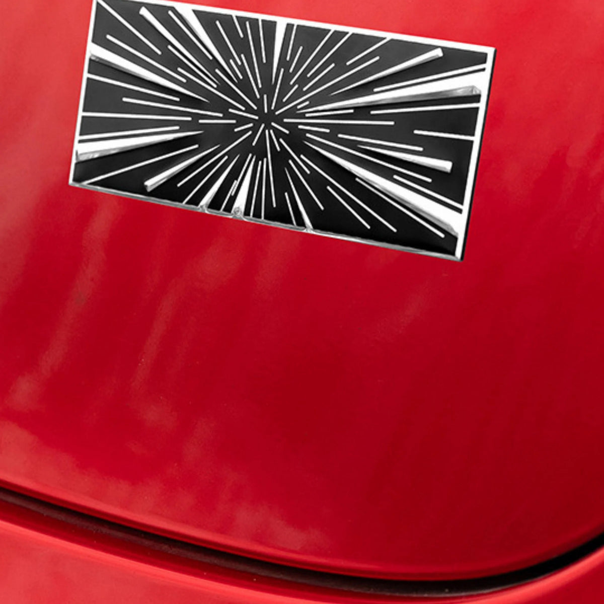Metal tail badge for Tesla Model Y Juniper