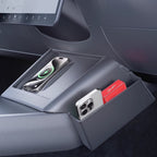 Tesla center console side organizer installed in vehicle interior